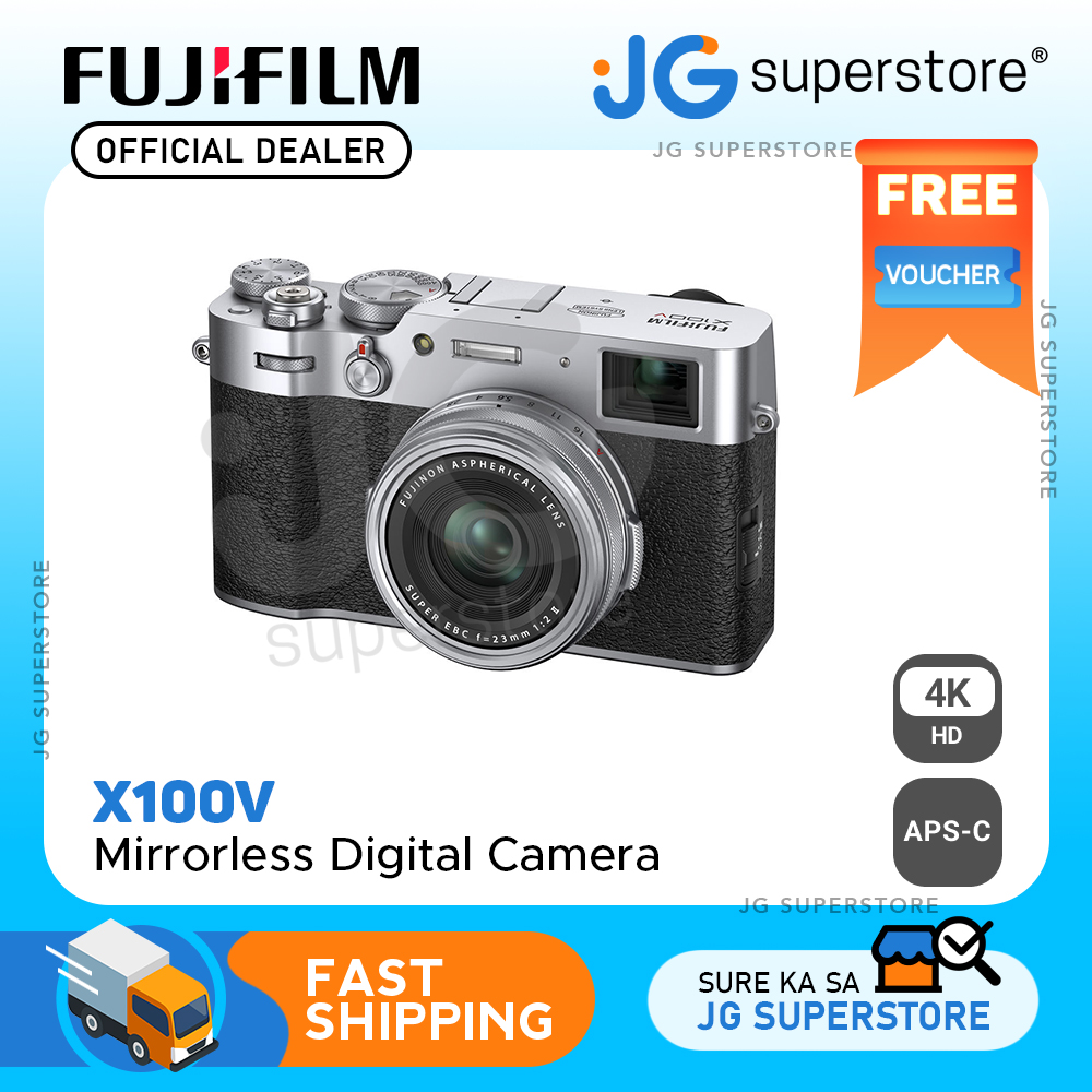 Fujifilm X100V APSC Mirrorless Digital Camera with Fujinon 23mm F/2