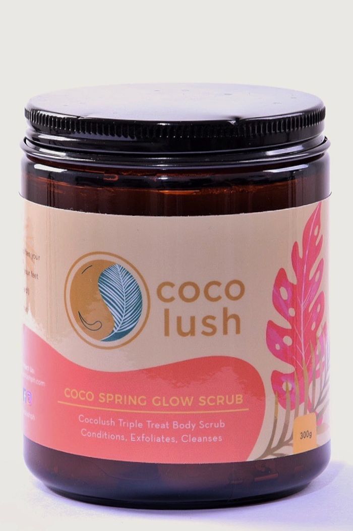 Cocolush Triple Treat Body Scrub Coco Spring Glow Scrub 300g Lazada PH