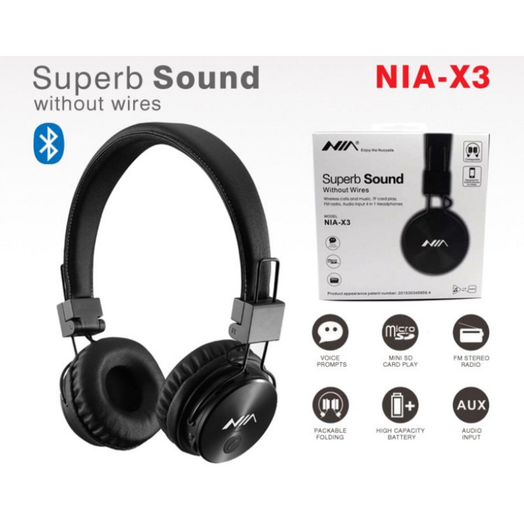 airphone headset Headphone Wireless Bluetooth MultiFunction Stereo