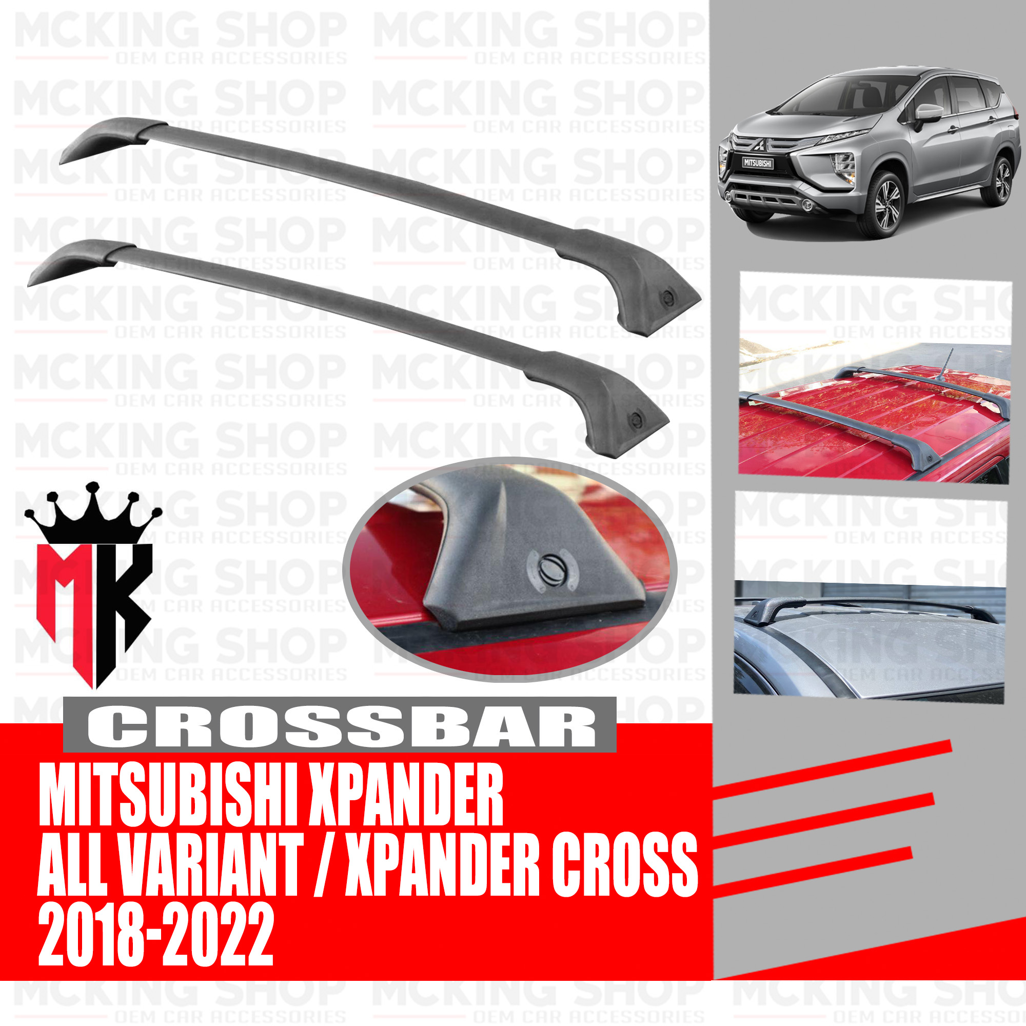 Mitsubishi Xpander All Variant / Xpander Cross 2018-2022 Cross bar ...