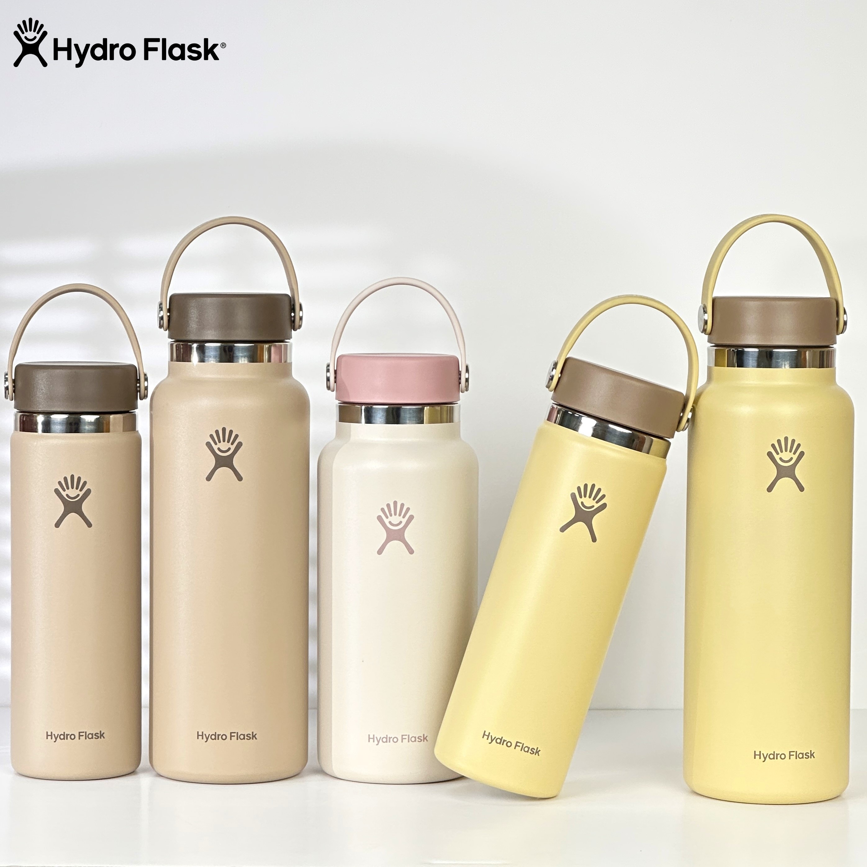 Hydro Vacuum Flask Water Bottle Pastel Stainless Steel Flask Limited  Edition Wide Mouth Double Wall Flex Cap Vacuum Bottle Tumbler Insulated  Hydro