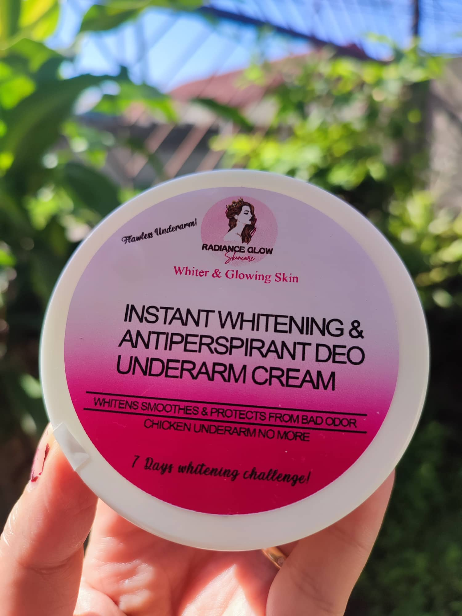 Radiance Glow Skin Care Instant Whitening And Antiperspirant Deo Underarm