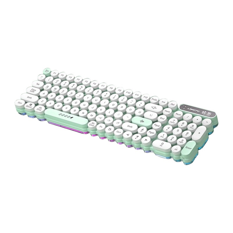 LANGTU OG102 membrane slient keyboard hollow 2.4G wireless