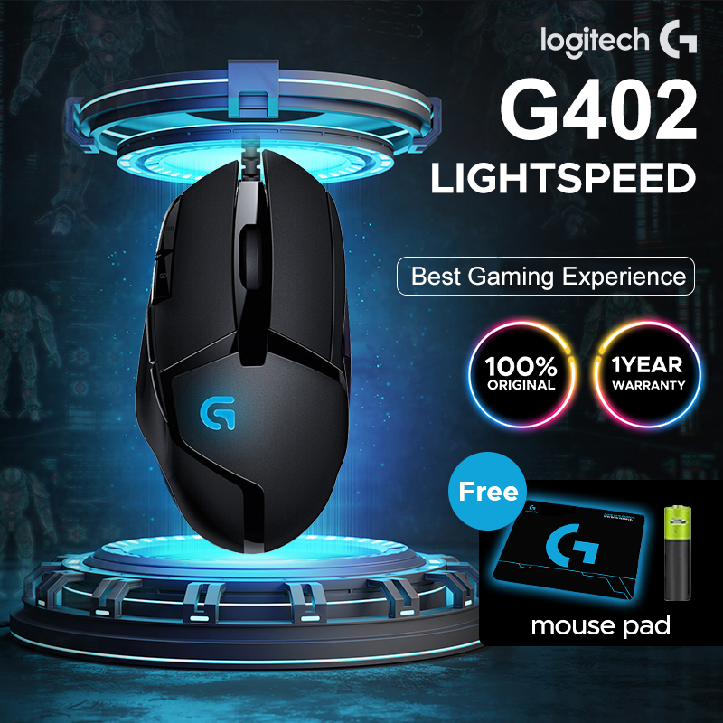 Logitech G402 Hyperion Fury Fps Gaming Mouse 4000 Dpi Wired Optical Mouse High Speed Gaming Mouse For Pc Laptop Lazada Ph