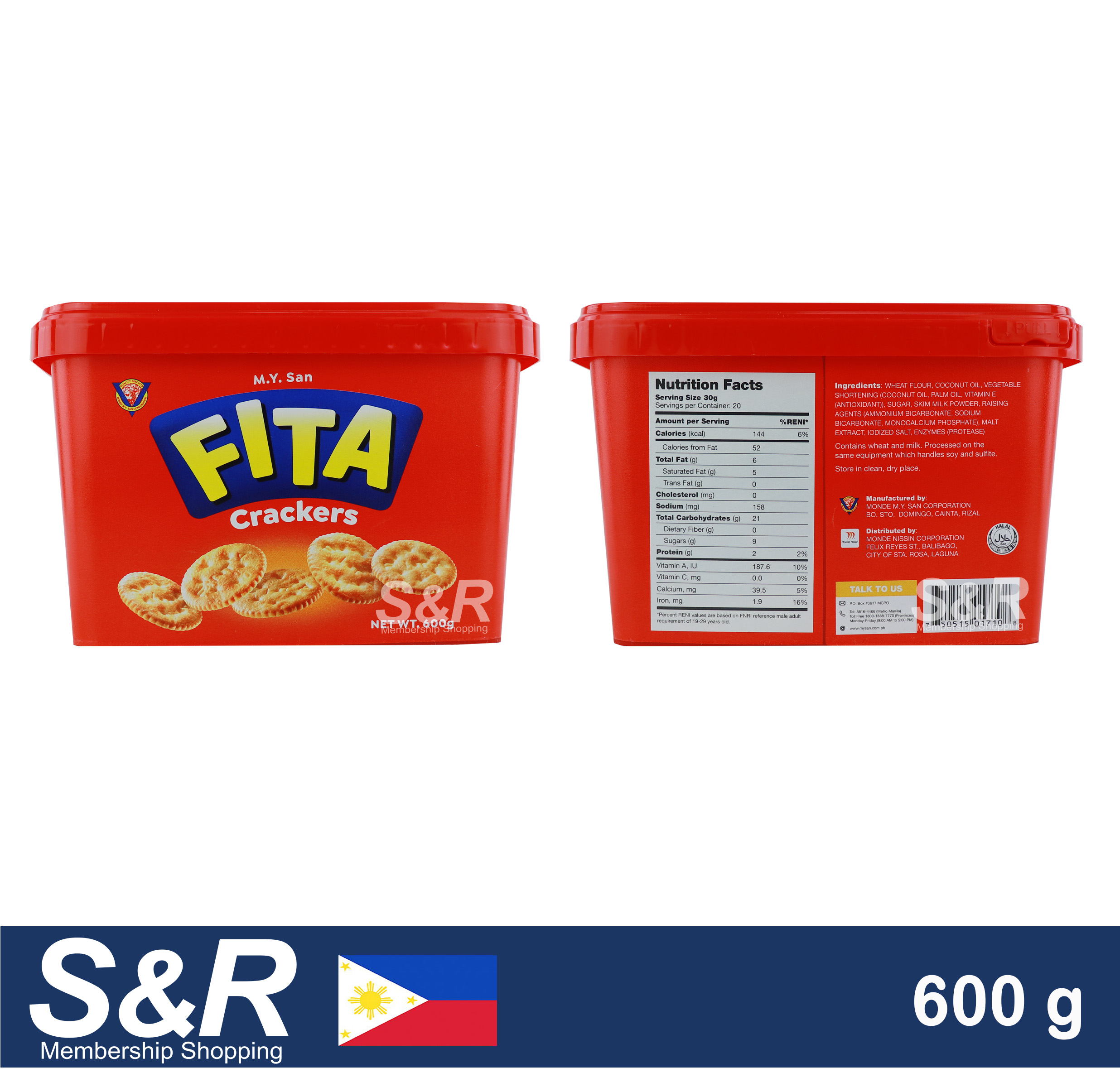 Fita Crackers 600g review and price