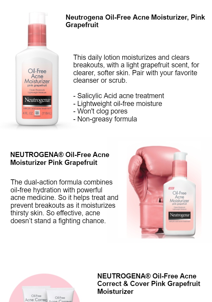 neutrogena acne moisturizer