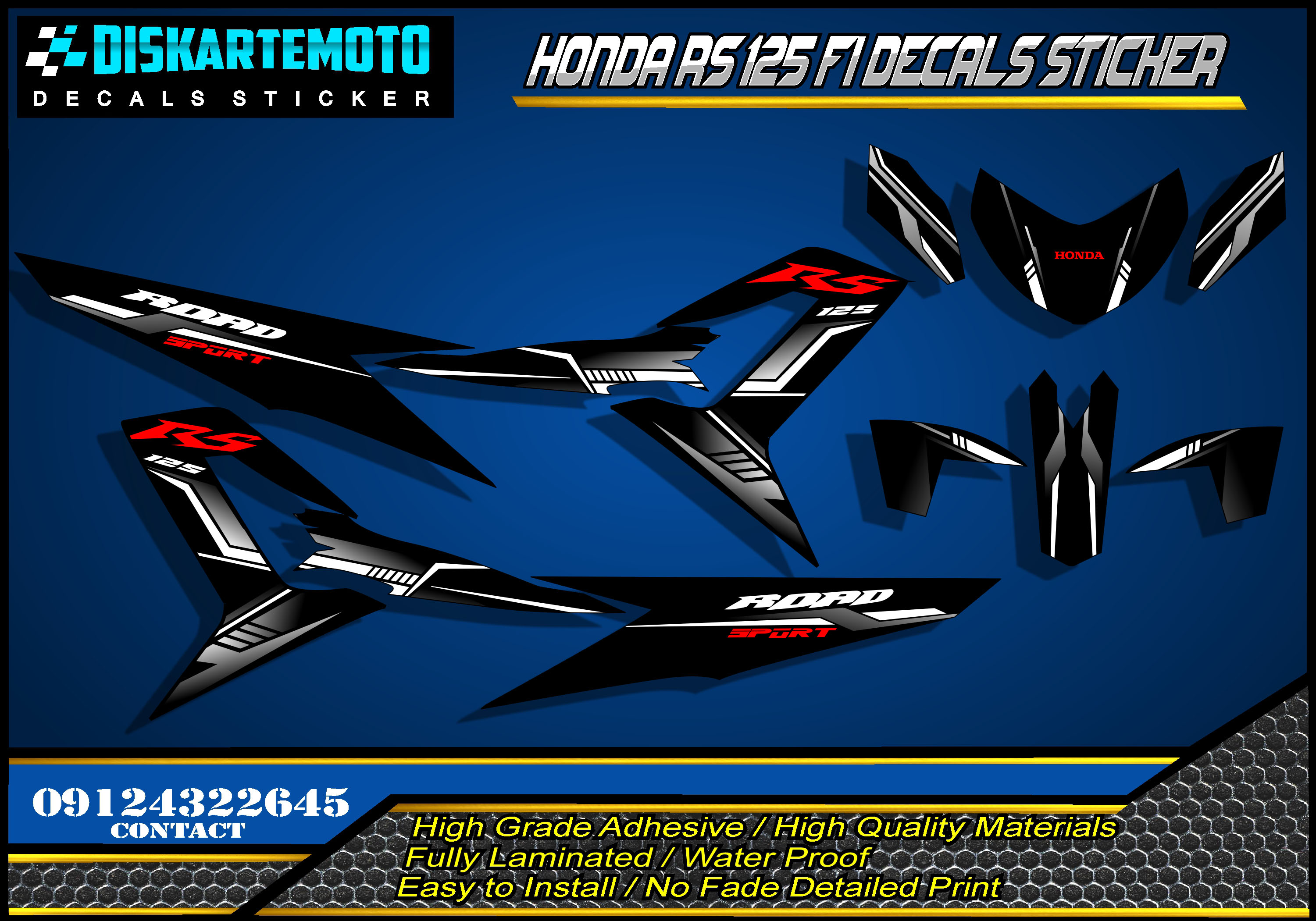 Rs 125 fi Decals Sticker Lazada PH