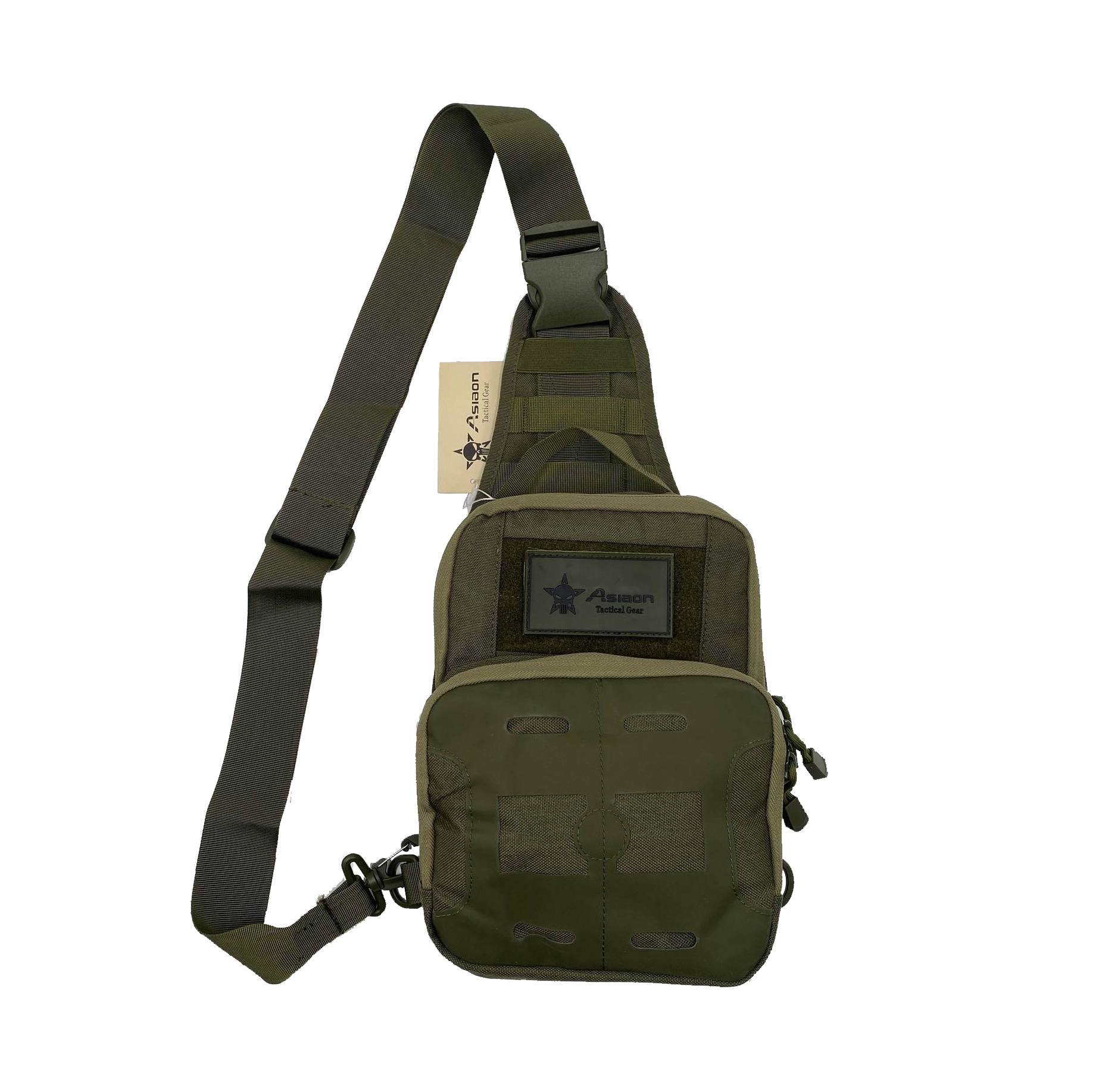 ASIAON A-67 Cordura Fabric Tactical Crossbody Chest Bag EDC Carry Bag ...