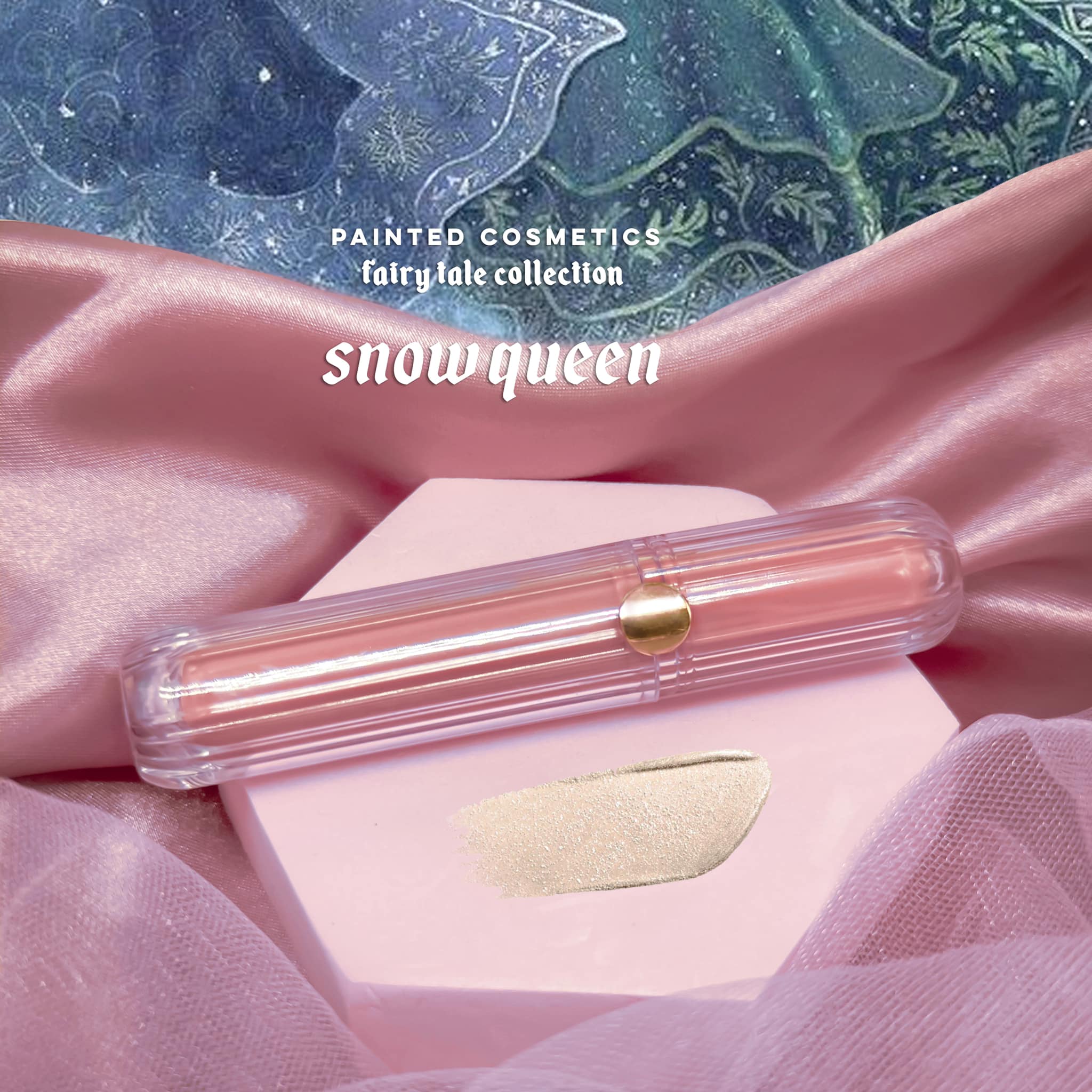 Painted Cosmetics Lipstick Lip Cheek Blush Highlighter Fairy Tale