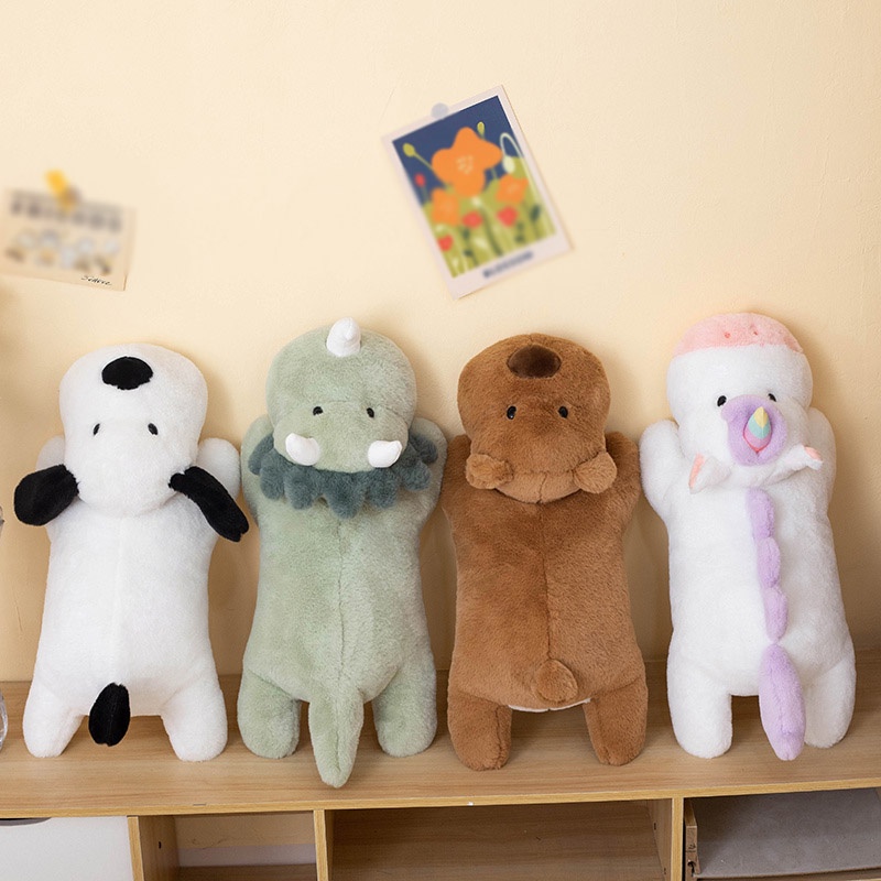 Kawaii 48cm Dinosaur Dog Plush Popular Soft Dolls Plush Toys Stuffed Doll  Bear Unicorn Plush Toy For Kids Birthday Gifts Home Decoration