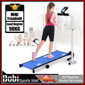 Foldable Mechanical Treadmill for Home Fitness - Brand Name N/A