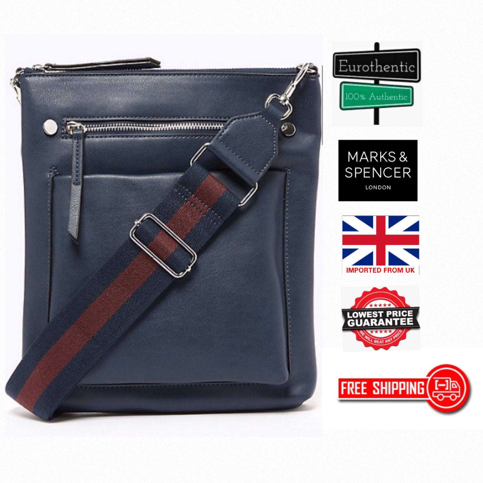 Marks and Spencer Collection bing Strap Messenger Bag Lazada PH