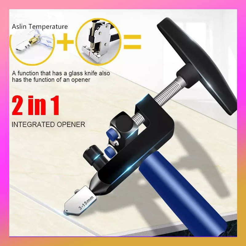 【Ready Stock+COD】Manual Tile Mirrors Cutter MultiFunctional Glass