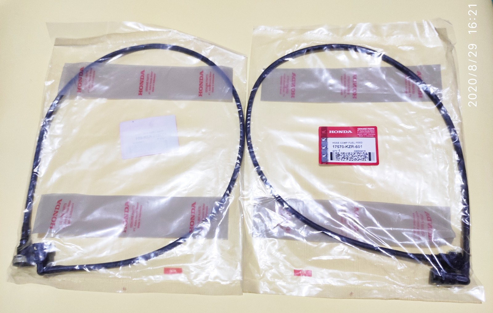 Genuine Honda Fuel Hose for Honda Click 125/150cc V1 V2(Hose Comp, Fuel