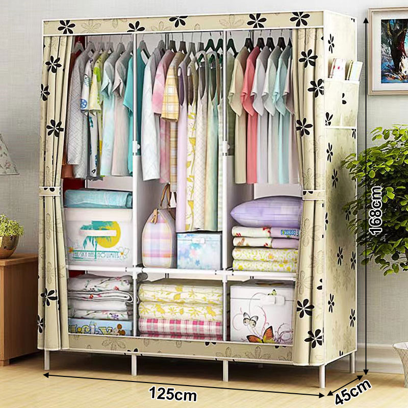 Okasumi Local Delivery Storage Wardrobe Organizer Fashion Zipper Closet ...