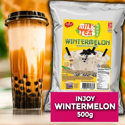 "inJoy" Wintermelon Milk Tea 500g | Instant Powdered Milk Tea Drink