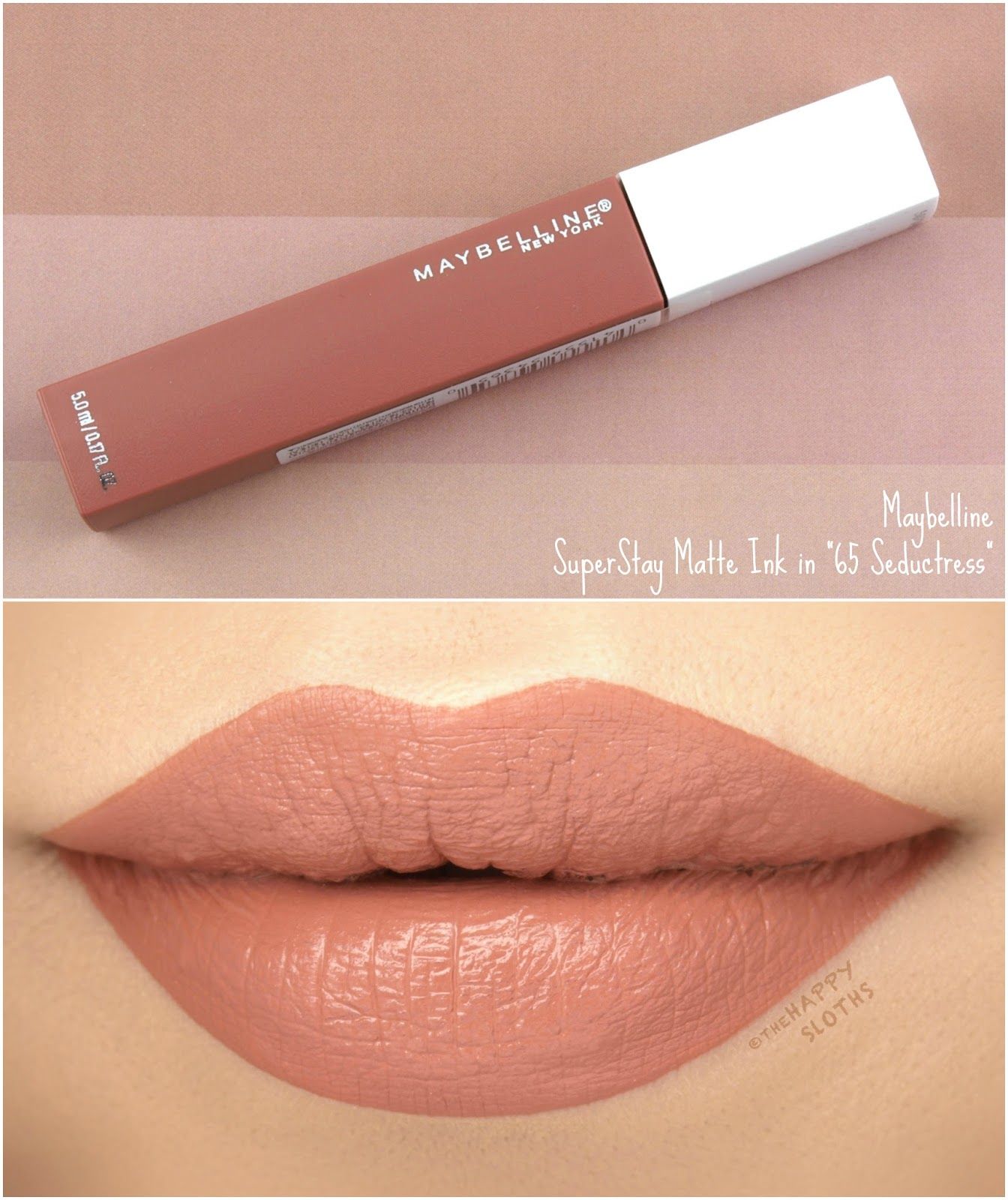 maybelline matte ink seductress