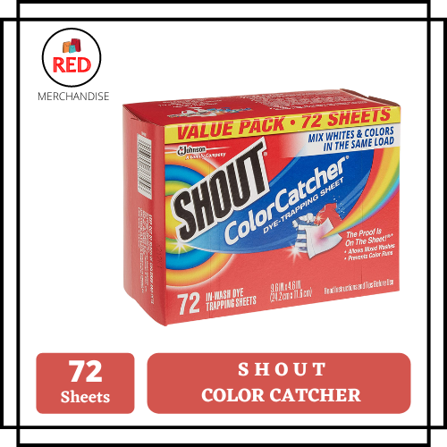 Shout Color Catcher 72 sheets (Packaging May Vary)