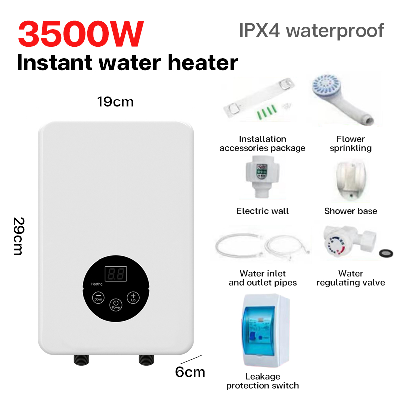 Water heater 6500W Household Water heater High-power Water heater ...