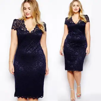 lazada formal dress plus size