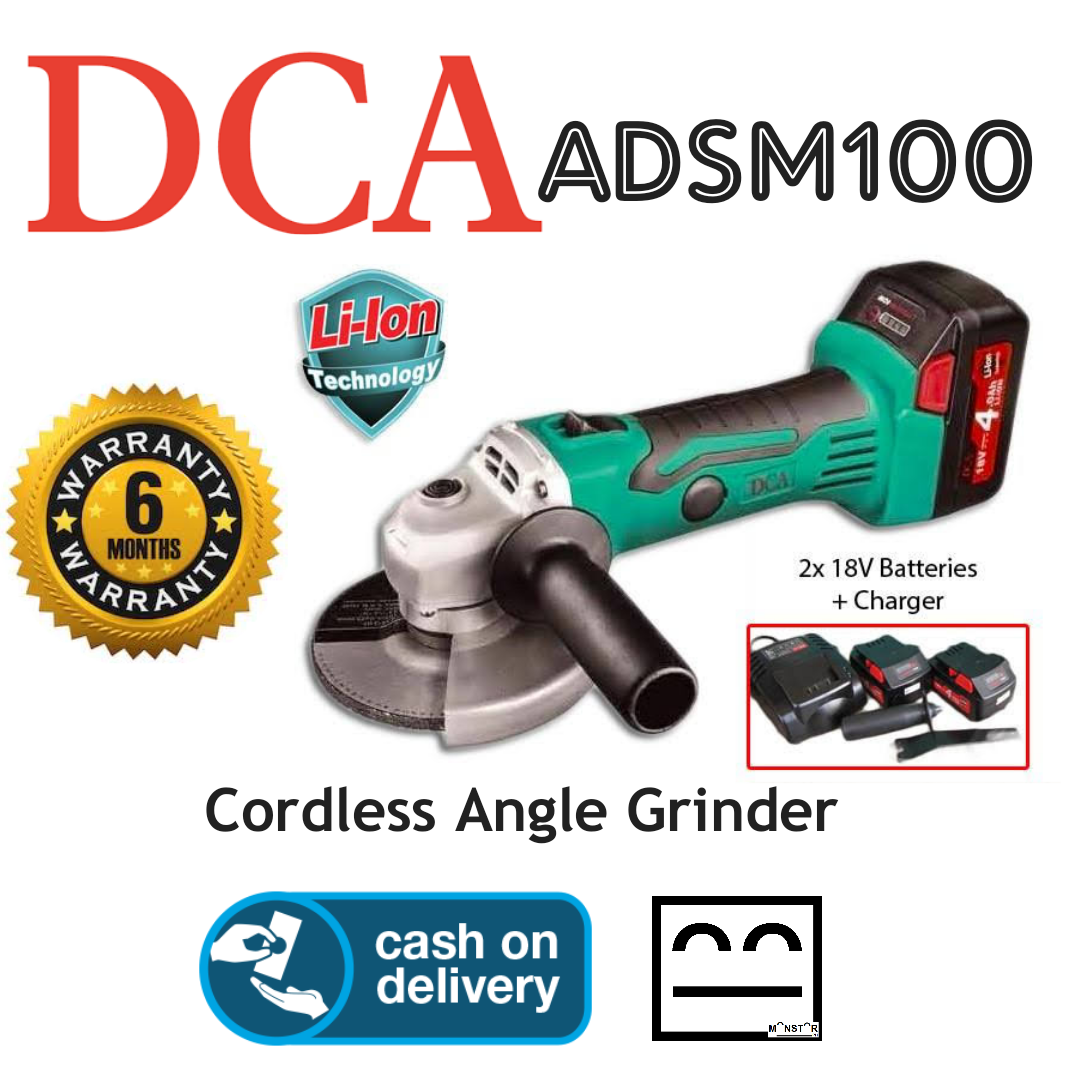 DCA Cordless Grinder ADSM100 Lazada PH