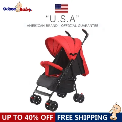 Baby Stroller High Quality Foldable Toddler Push Car for 1 to 3 Years Newborn Stroller for Boys and Girls Portable Trolley Multi Function Travel System Rocker Pocket Travel Folding Convertible