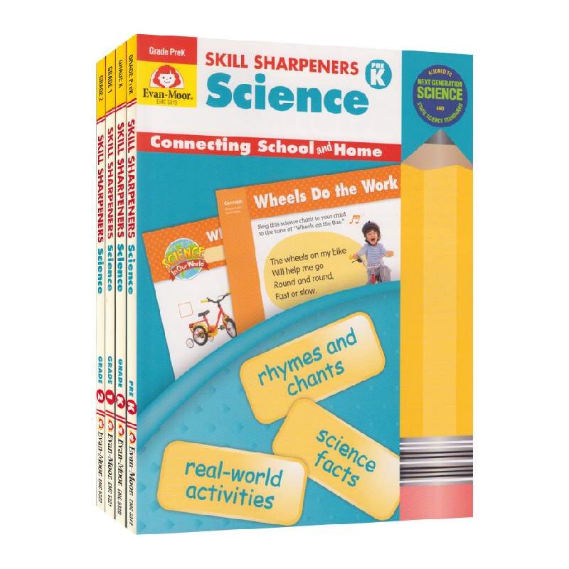 Evan moor skill sharpeners science pre kg2 California primary school