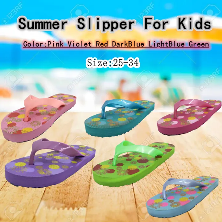 children flip flops