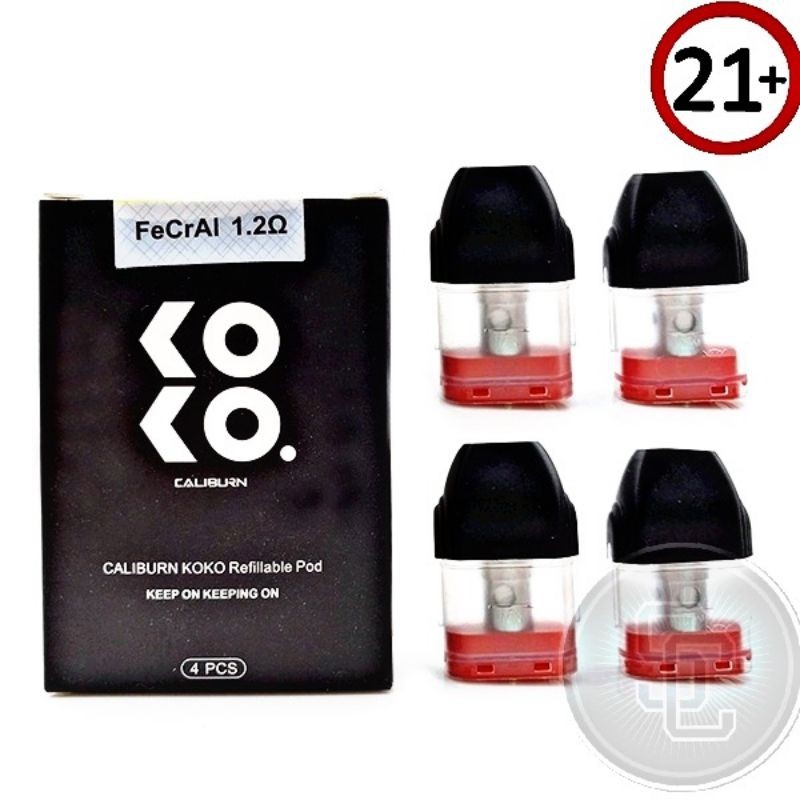 Uwell Koko /Caliburn Cartridge - 1.2 ohms - Legit - 4 pcs Electronic ...