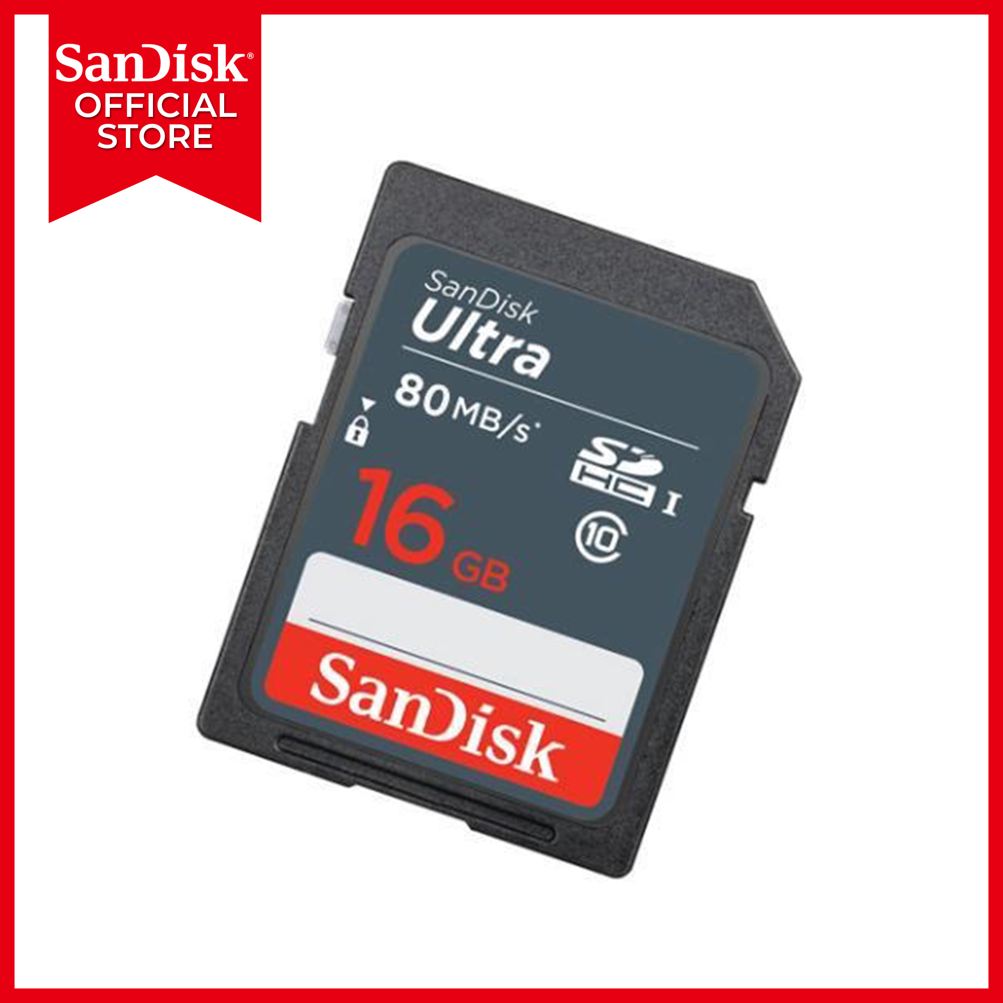 SanDisk Ultra SDHC Class 10 UHS-1 16GB SDSDUNS-016G-GN3IN (Up to 80MB/s) |  Lazada PH