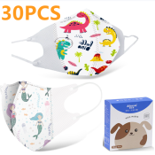 Kid Face Mask 30pcs Kids Face Mask Individually Packed Mask for Kids
