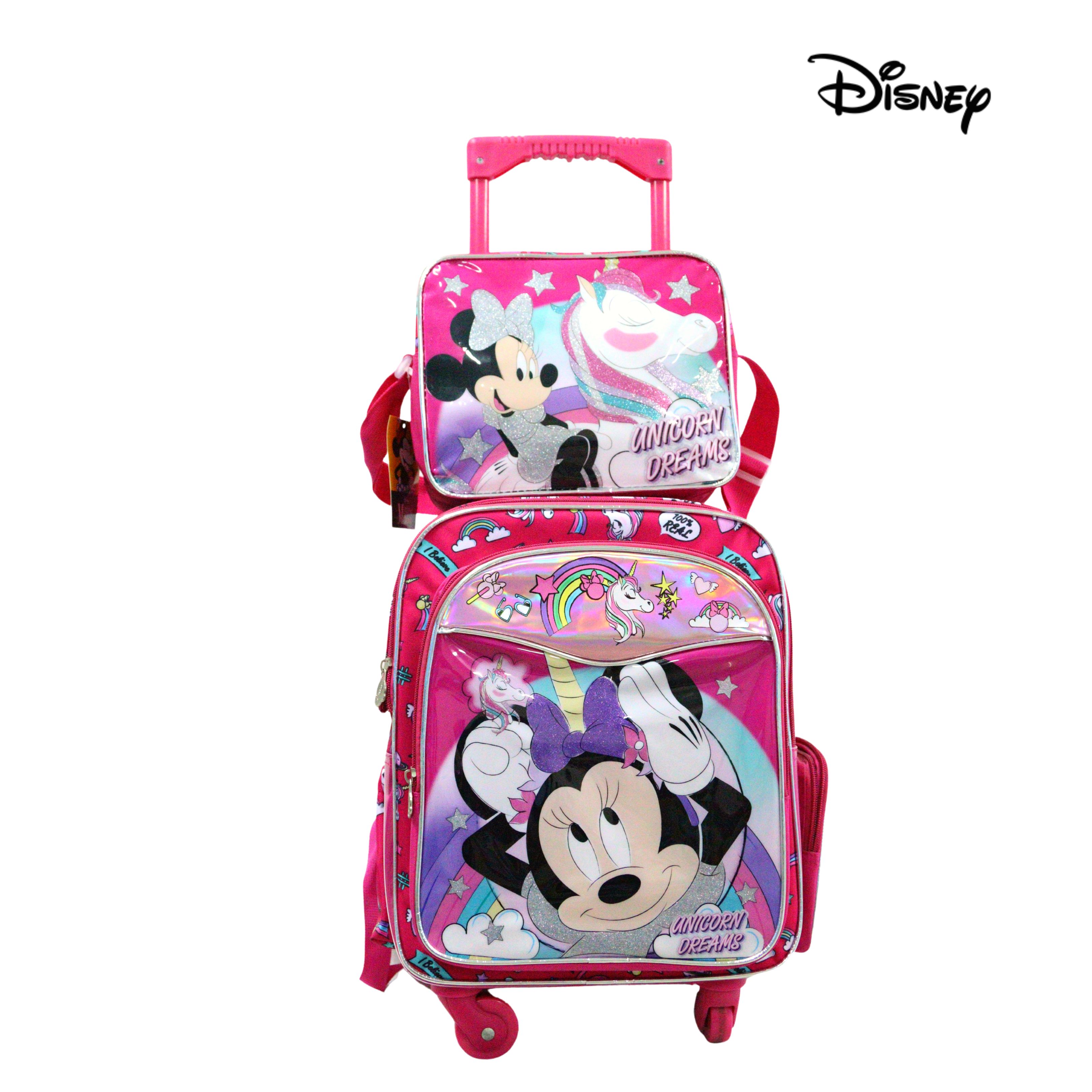 Disney Minnie Mouse Girls Trolley Bag Set Lazada PH