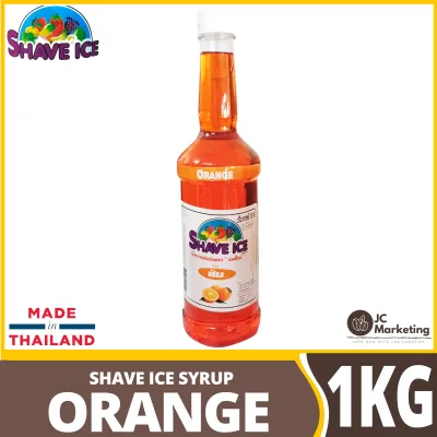 Shaveice™ Orange Shave Ice Snow Cone Syrup 1kg | Bubbles Shave Ice Syrup Powder Syrup Chocolate Syrup Caramel Syrup blueberry syrup Syrup Davinci Syrup Top Creamery Syrup Milktea Powder Frappe Powder Shake Powder Ice Cream Powder Ice Candy Powder