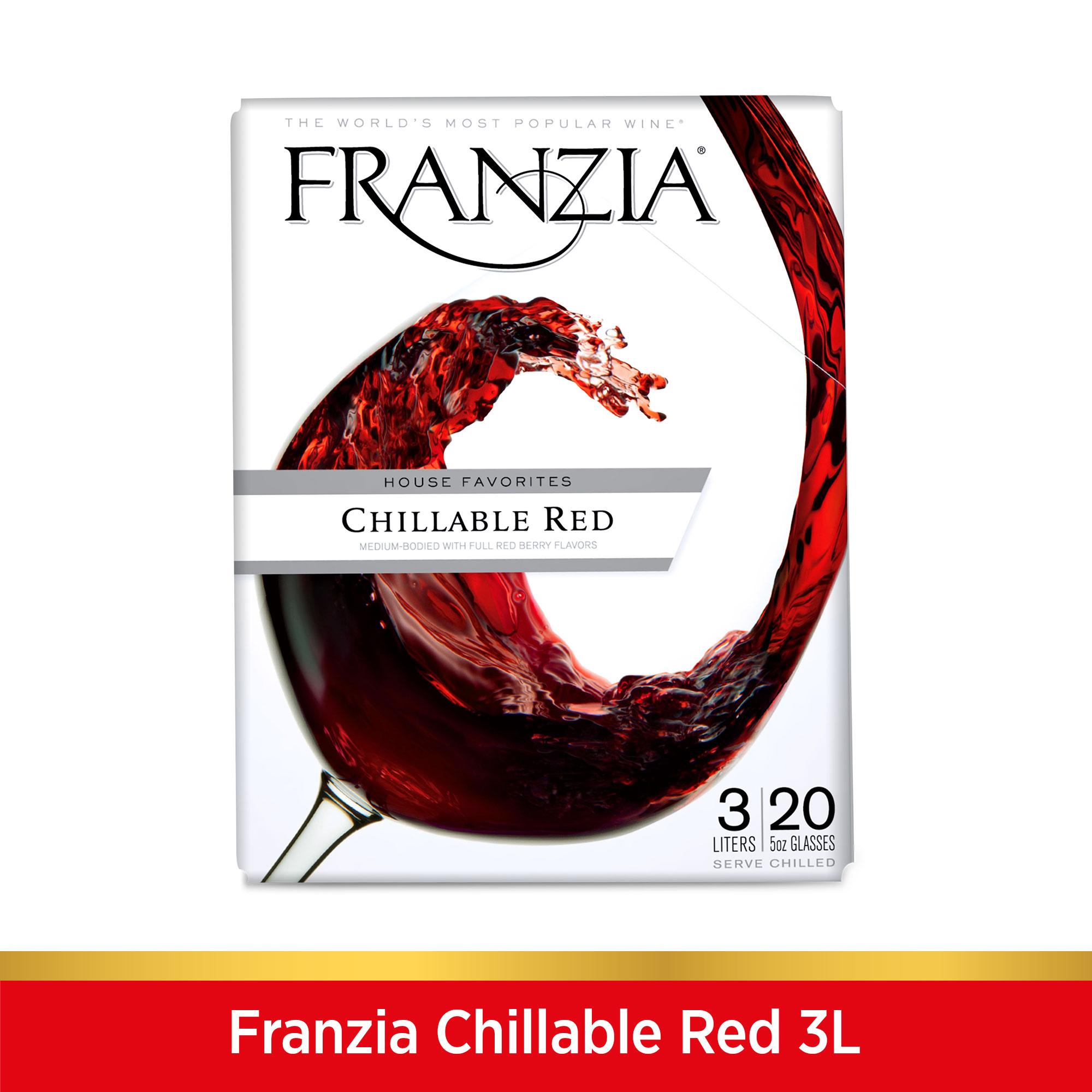 franzia box wine flavors