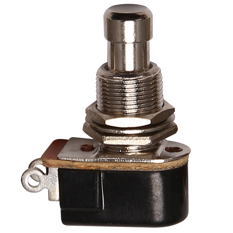 Guitar Effects Pedal Box Momentary SPST Button Stomp Foot Switch Push Button Pack of 10