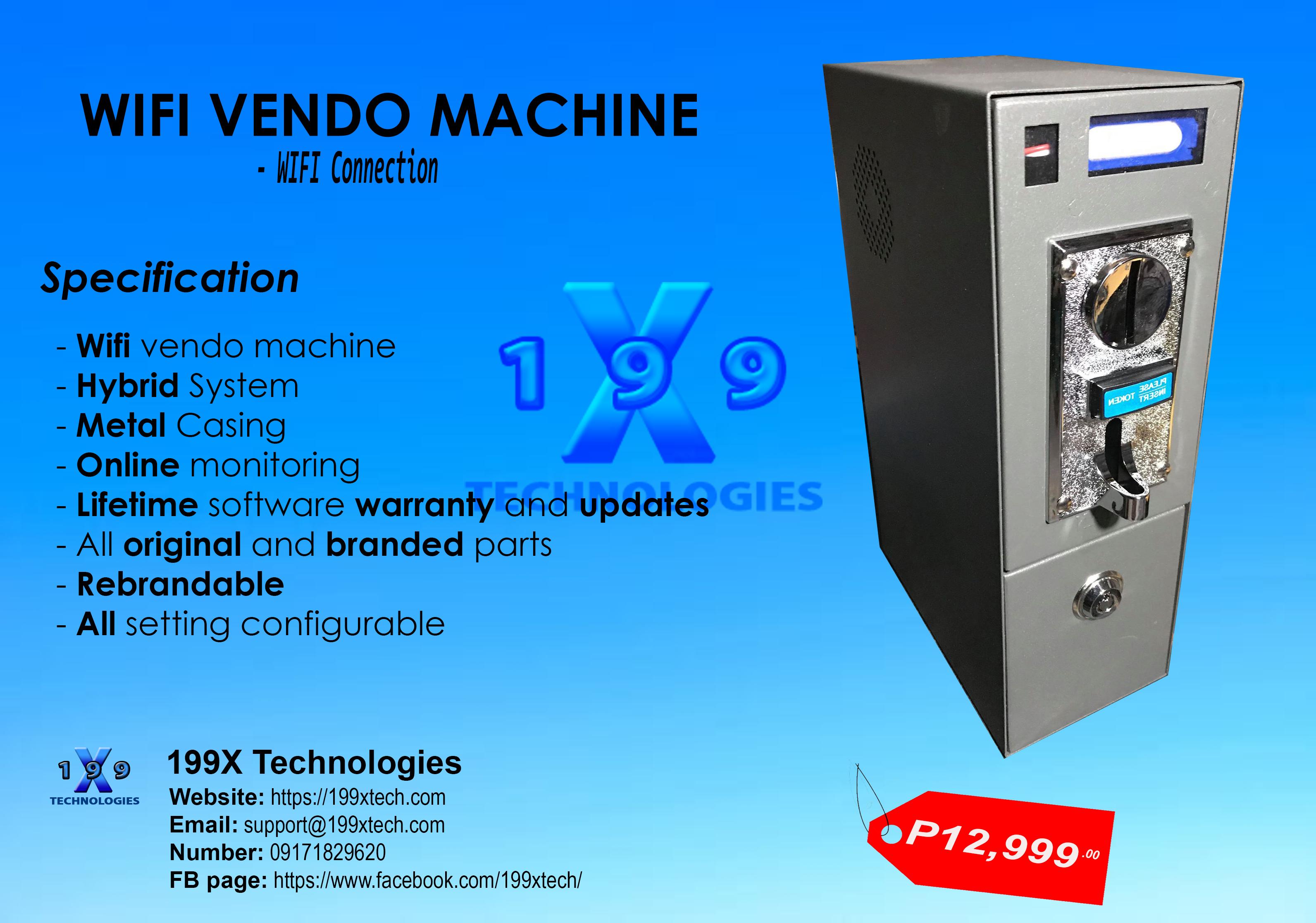 Piso wifi vendo machine
