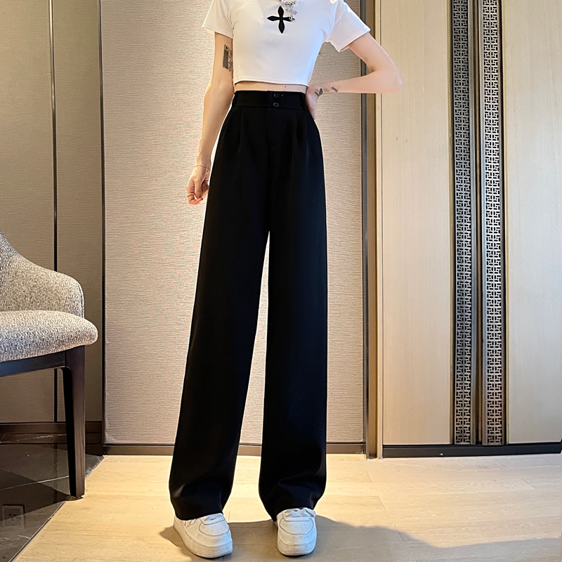 Wide Leg Straight Pants for Women Long Jeans With 8 Colors HighWaist Korean  Casual Denim