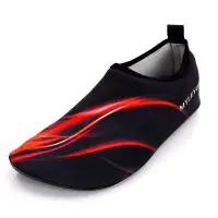 mens red water shoes