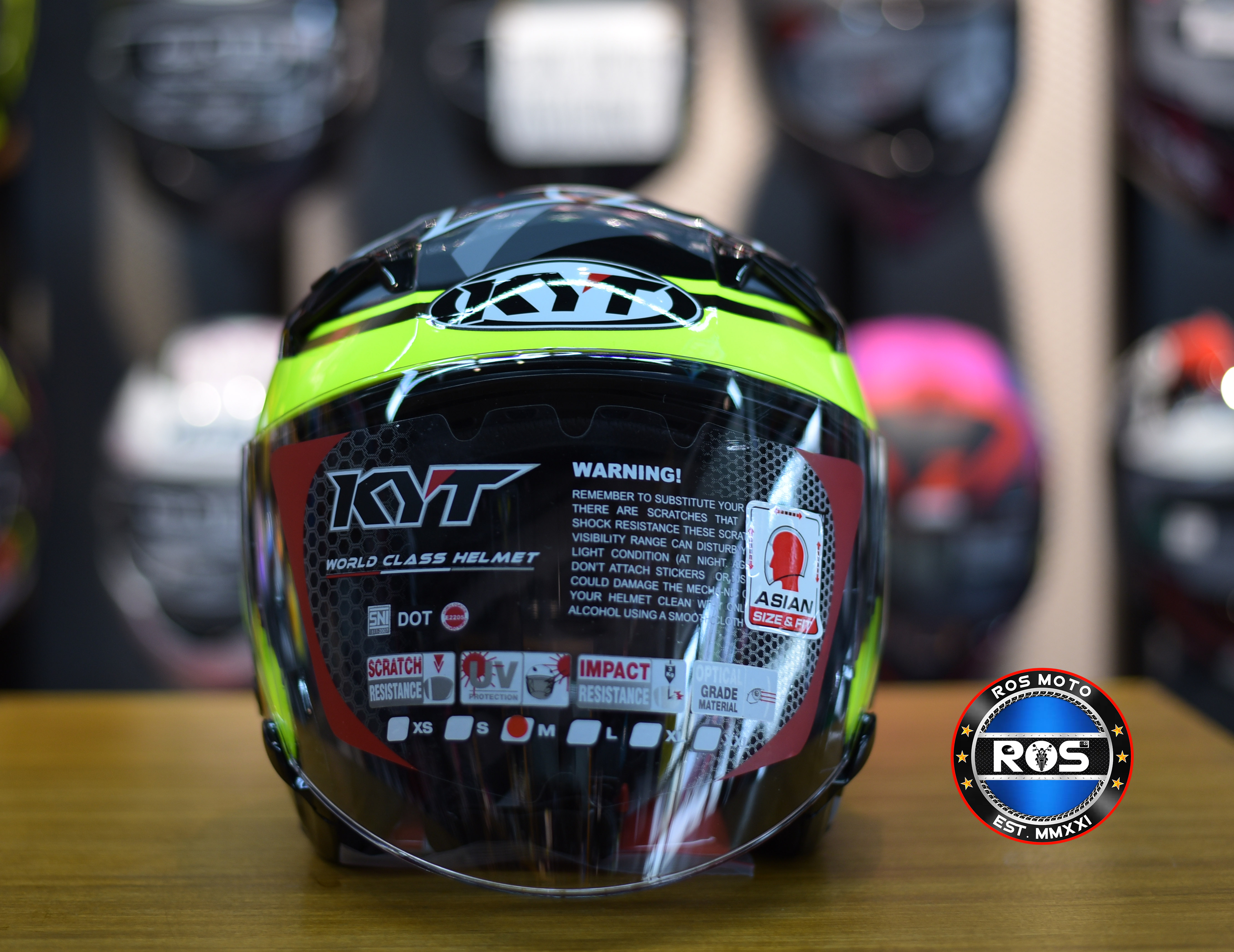 KYT VENOM OPEN HALF FACE HELMETS DUAL VISOR Lazada Lazada PH