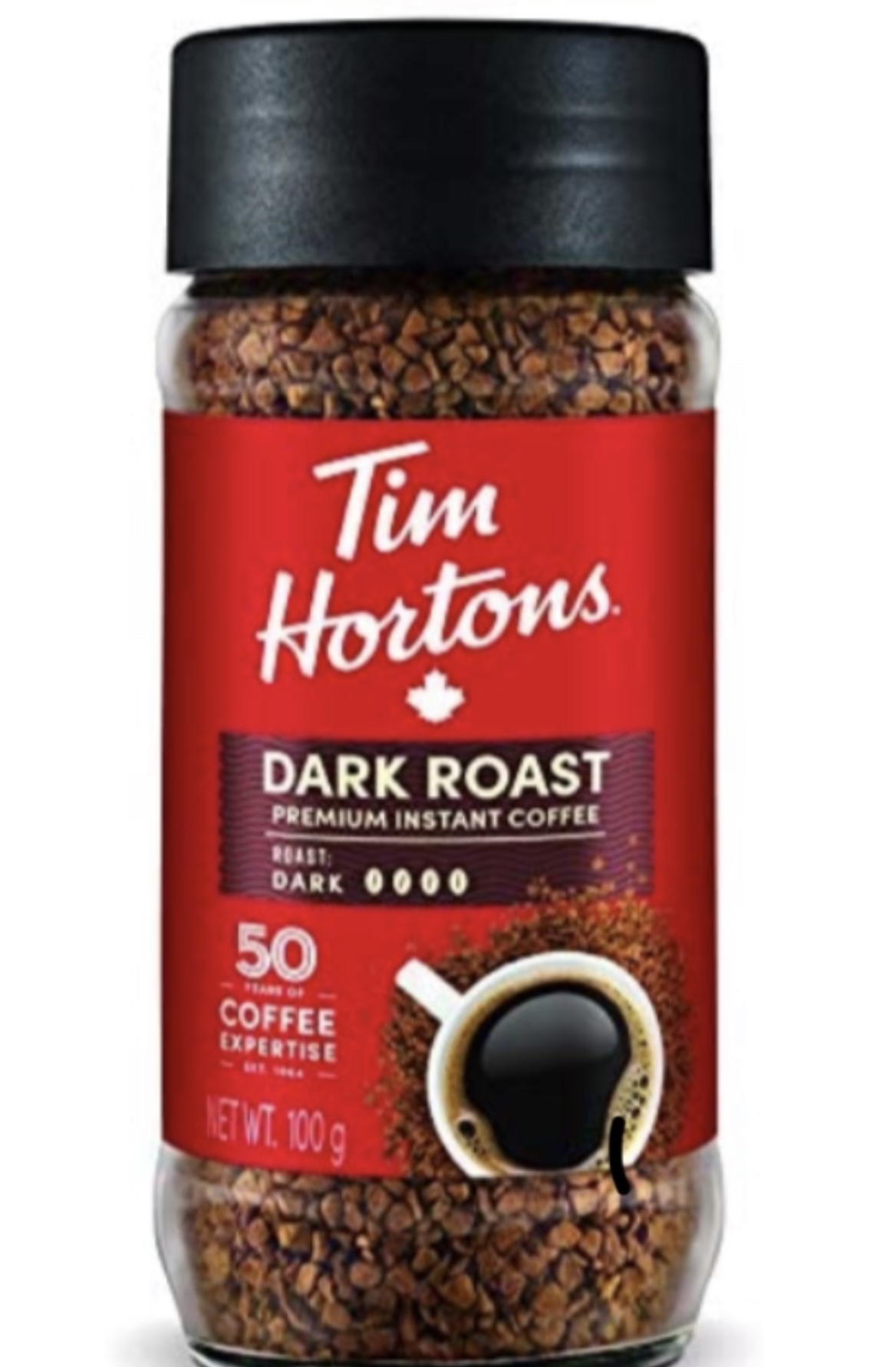 Tim Hortons Premium Dark Roast Instant Coffee 100g [ 100g X 2 ] Lazada PH