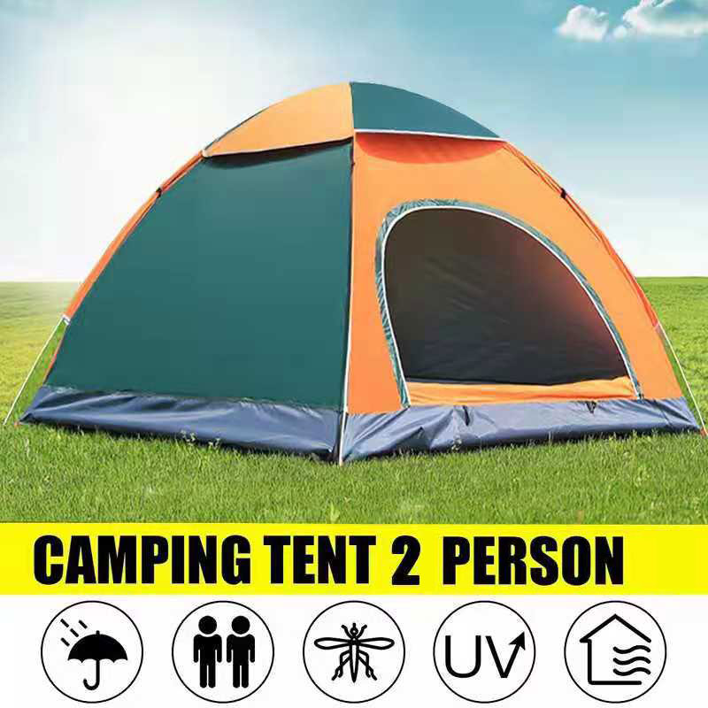 2 Person Pop Up Instant Tent Waterproof Tent Lightweight Camping