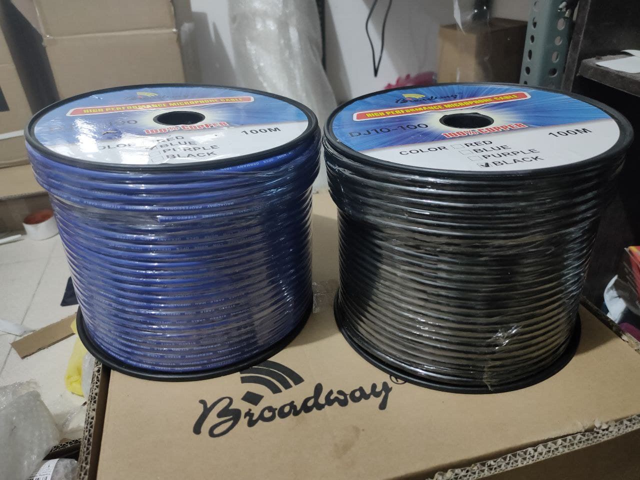 1 METER/LOT (PER METER ) BROADWAY STEREO MICROPHONE CORD / CABLE HEAVY