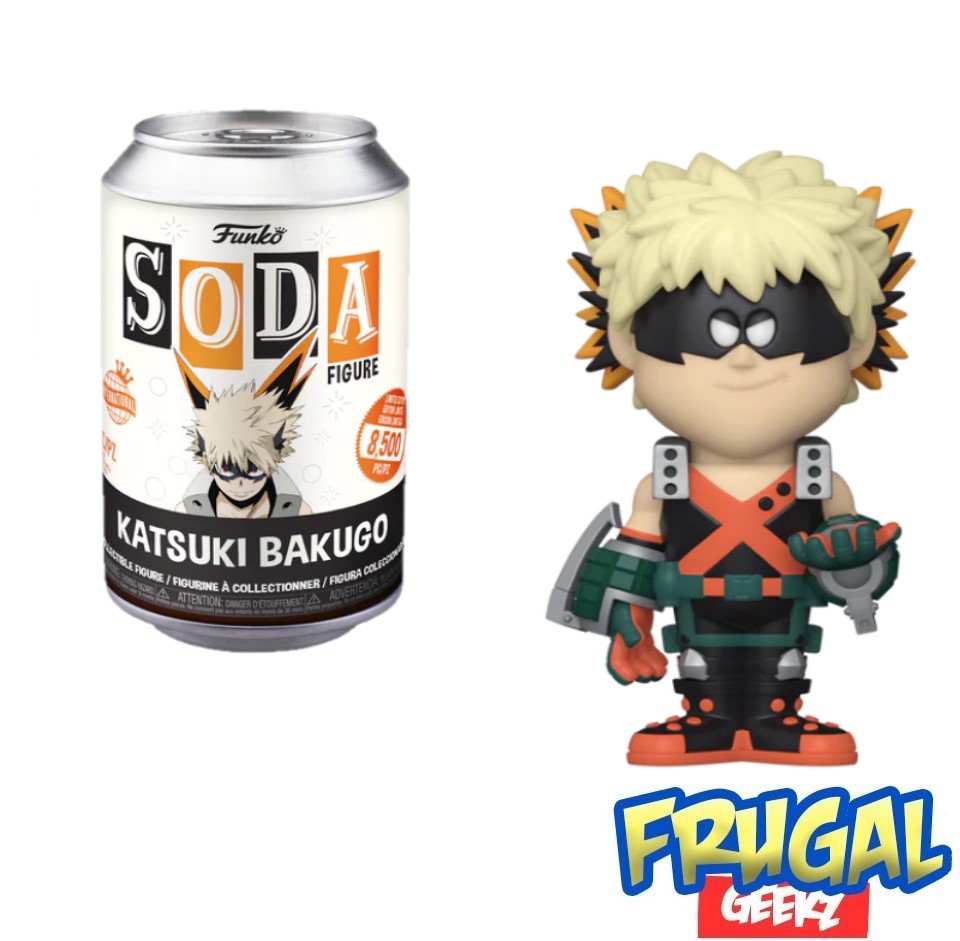 Funko My Hero Academia Katsuki Bakugo Vinyl Soda Figure - Limited Edition Collectible With Chase Variant