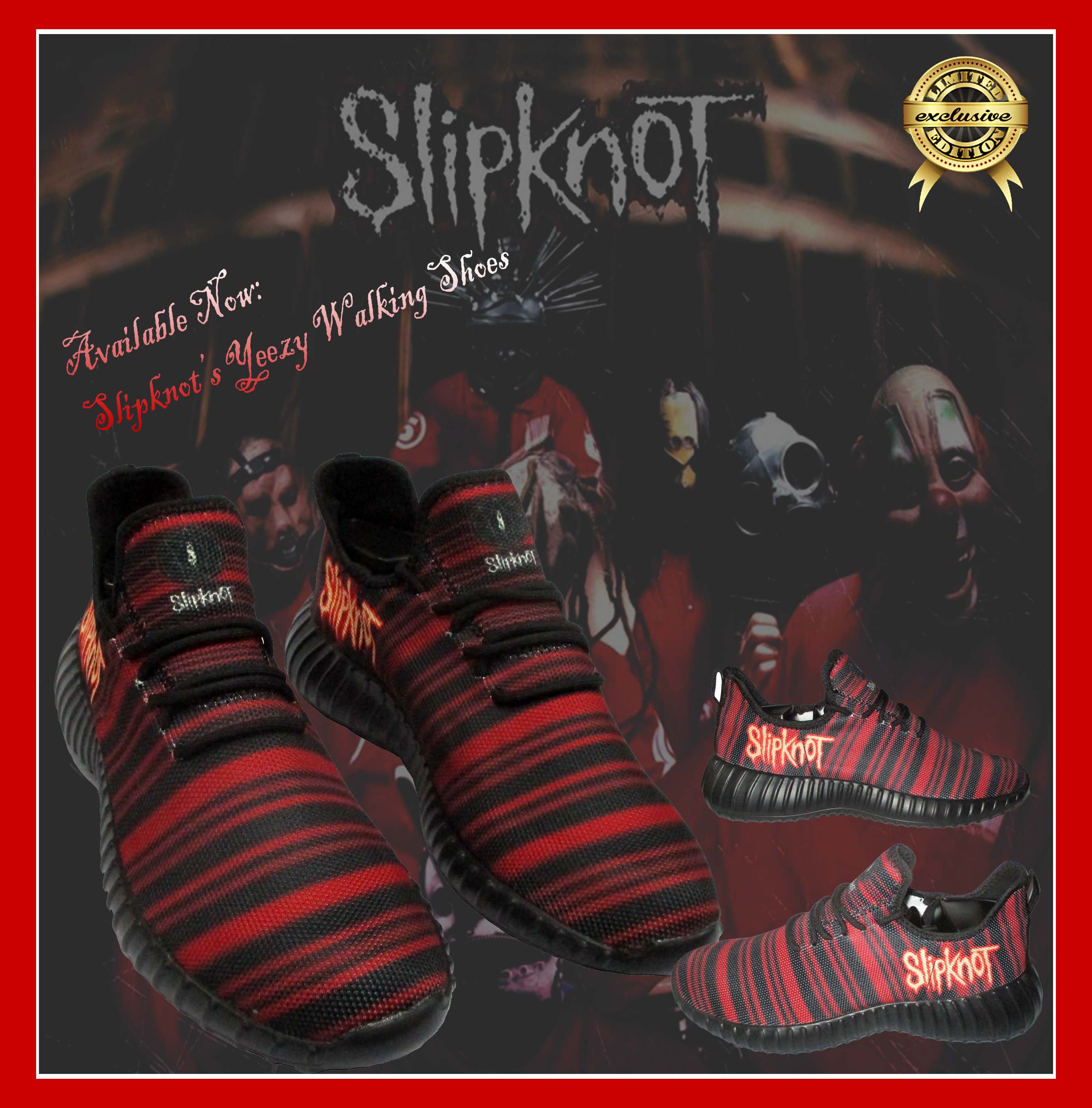 Slipknot Yeezy Walking Shoes: Buy sell 