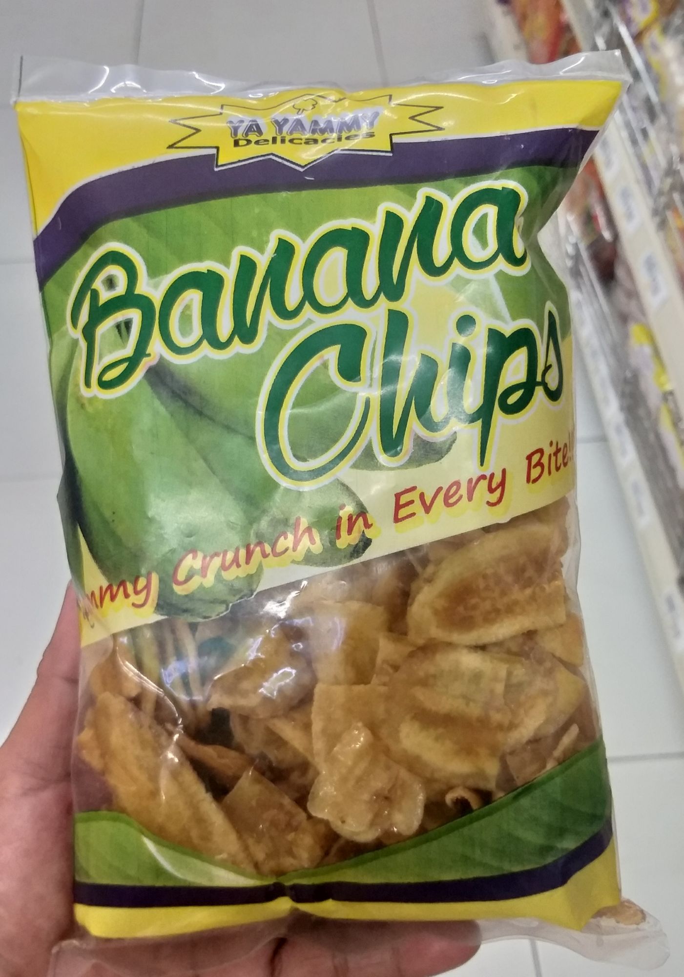 Banana Chips (YA YAMMY DELICASIES) Crispy & delicious snack & kutkutin