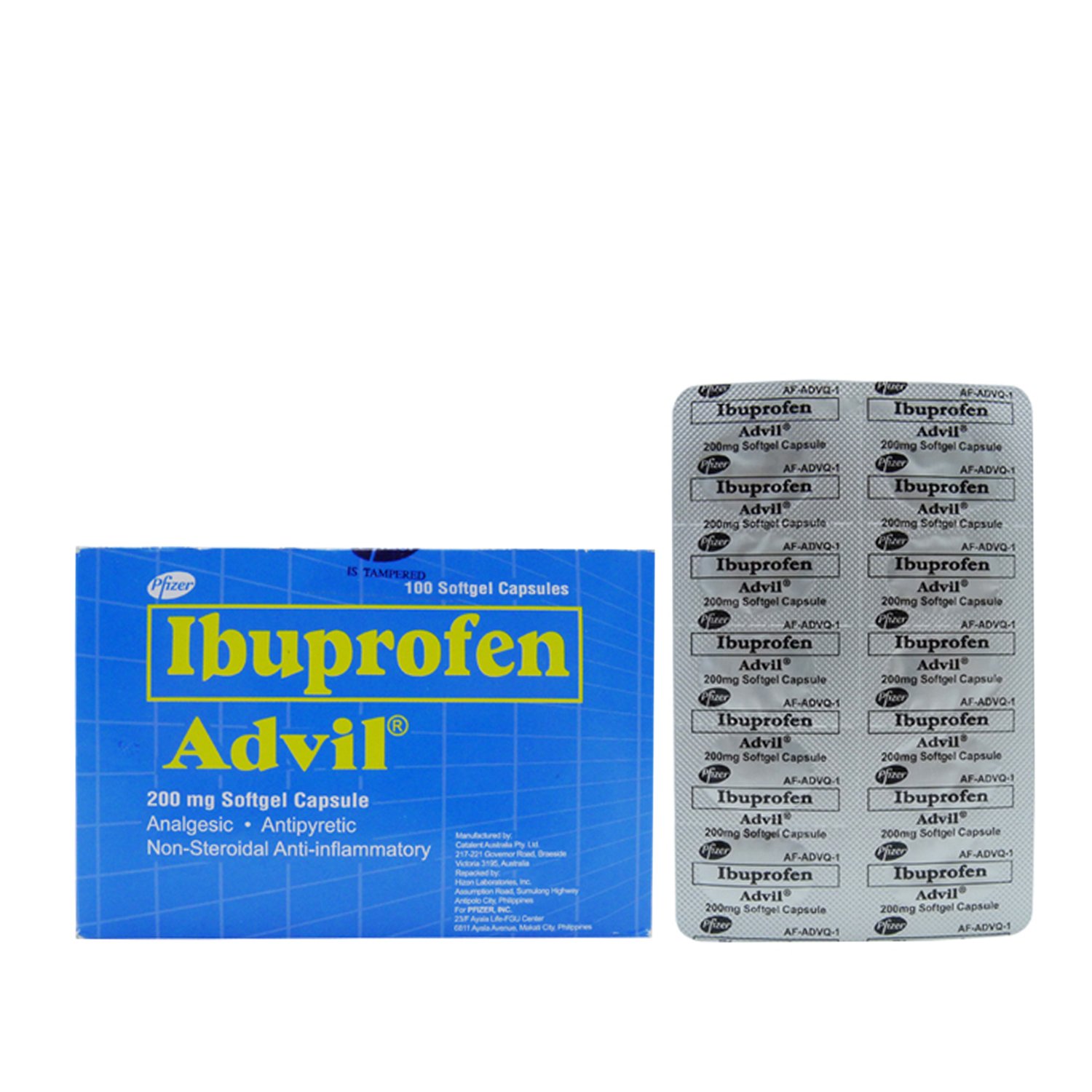 ADVIL Ibuprofen Soft Gel Capsule 200mg 30 Pieces Lazada PH