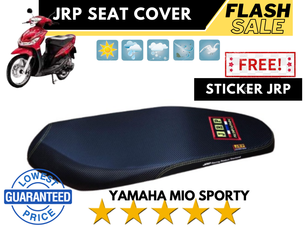 BAC MAKAPAL YAMAHA MIO SPORTY JRP SEAT COVER nakatahi na ORIGINAL DRY