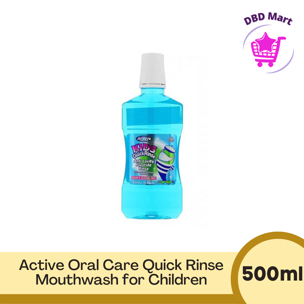 Active Oral Care Quick Rinse Mouthwash for Children 500ml Lazada PH