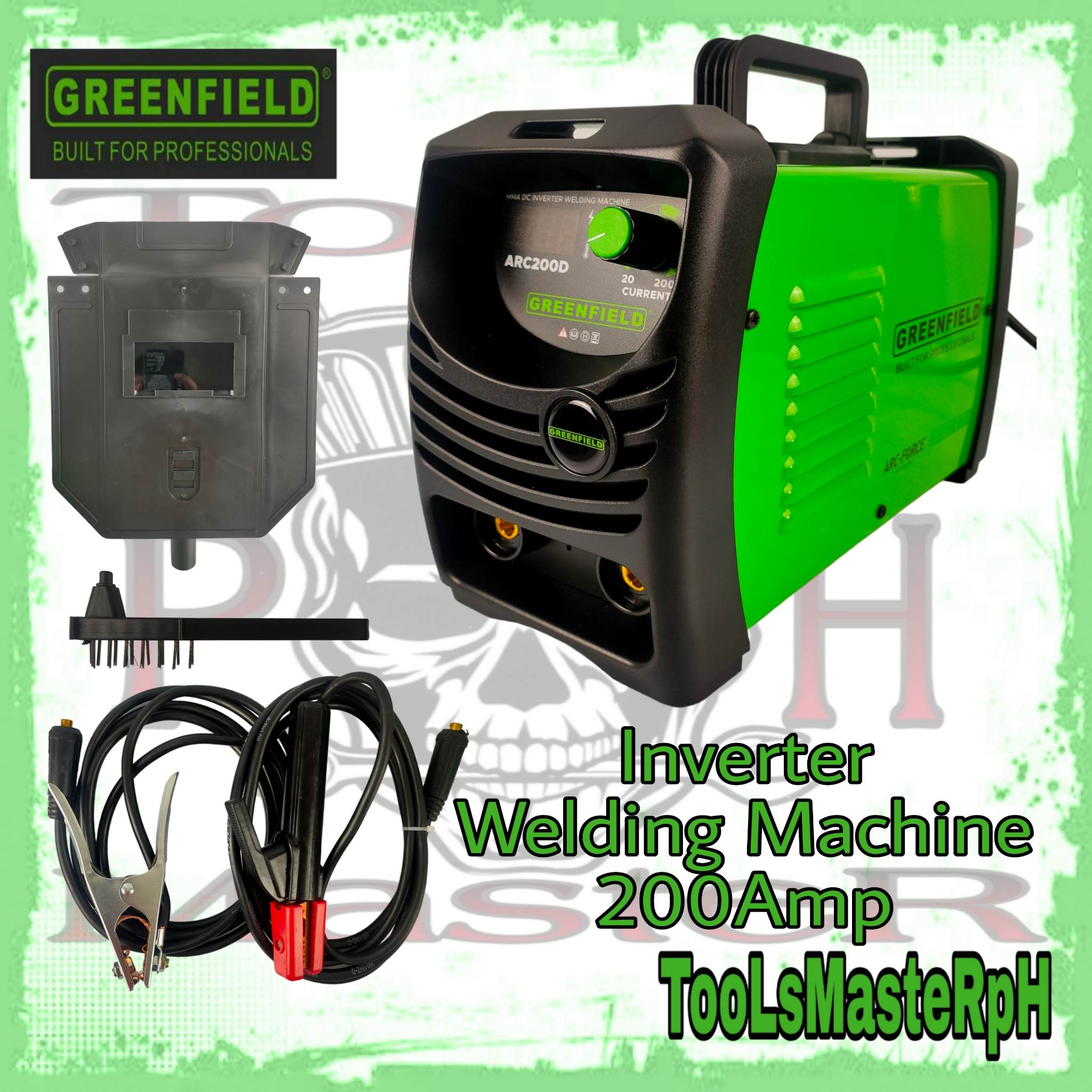 GREENFIELD 200AMP Inverter Welding Machine 080310200D Lazada PH