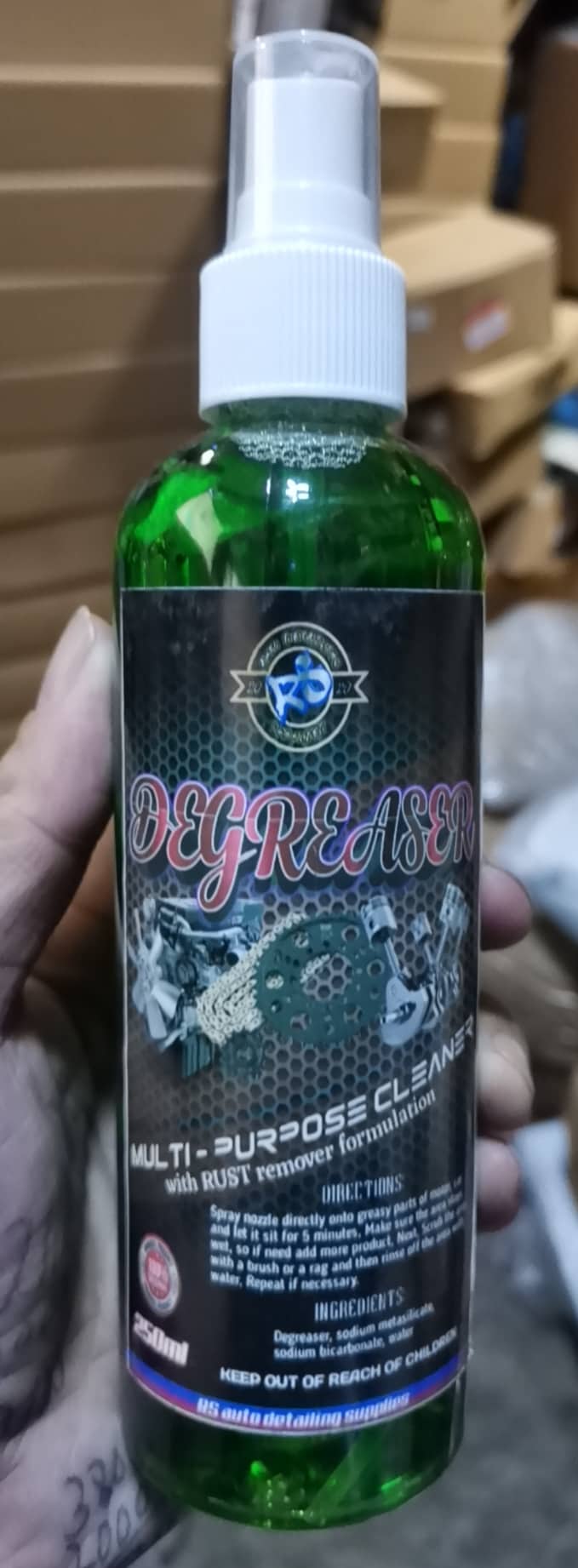 Degreaser / Multi Purpose Cleaner W/Rust Remover Formulation Lazada PH